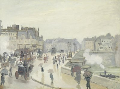 Le Pont Neuf by Claude Monet